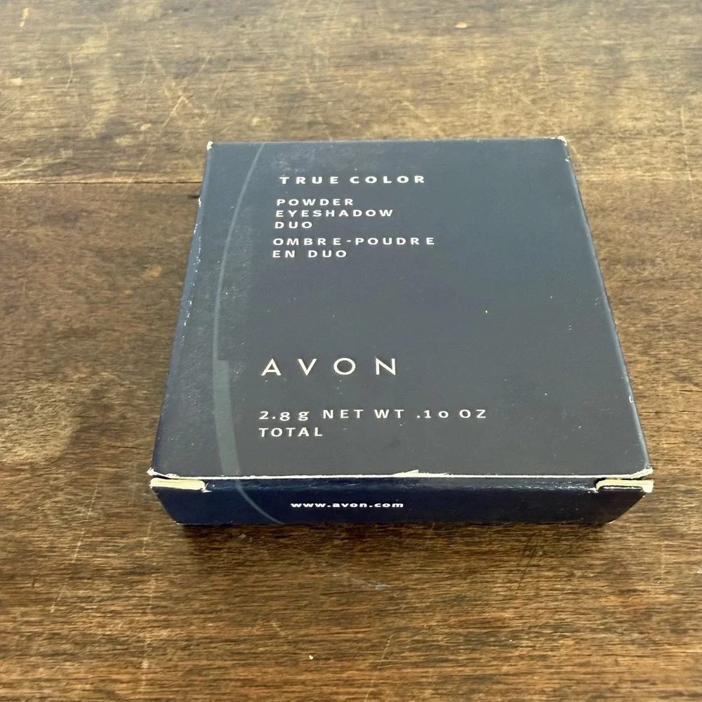 Avon True Color Powder Eyeshadow‎ LAVENDER Duo + VIOLET Vintage NOS .10 oz
